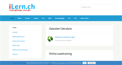 Desktop Screenshot of ilern.ch
