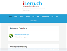Tablet Screenshot of ilern.ch